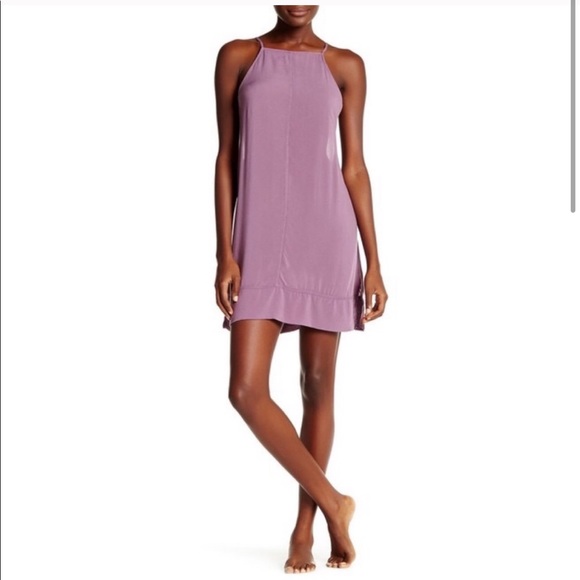NWOT FREE PEOPLE Side by Side Violet Slip Dress - Picture 2 of 6